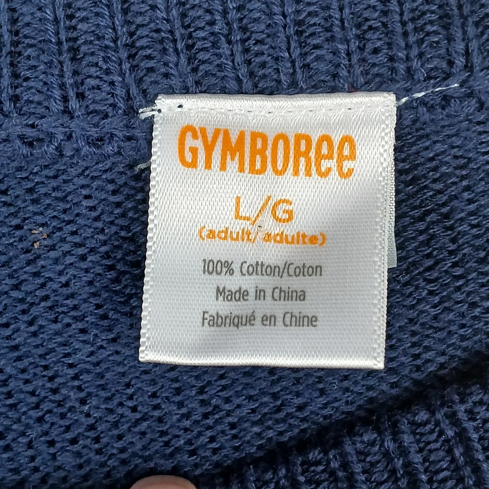Suéter Gymboree A Juego Celebración Familiar Isla Feria Azul Marea Para Mujer GRANDE Foto 3 de 4