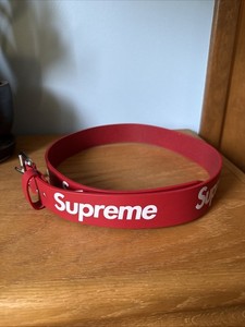 小物 Supreme Repeat Leather Belt (25FW Floral Supreme Repeat Leather Belt (FW25) - $148
