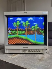 Sony Trinitron PVM-20M2MDE 20" PAL NTSC RGB Retro Gaming CRT TV Monitor