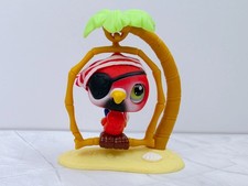 Littlest Pet Shop Red Parrot Eyepatch complete set #331