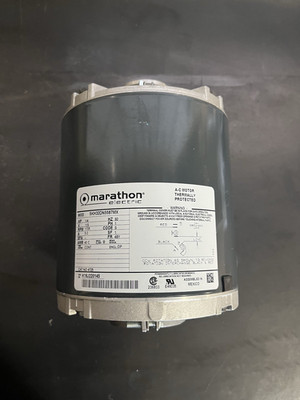 Marathon Motor, 1/4 Hp, Carbonate