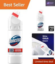 Thick Bleach Liquid 750ml: Unmatched Stain Removal & Odor Elimination Power 3.99 per litre