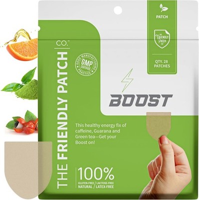 The Friendly Patch Boost Energy Patch-28 Day Supply-Energy&Focus Patches,Caffein