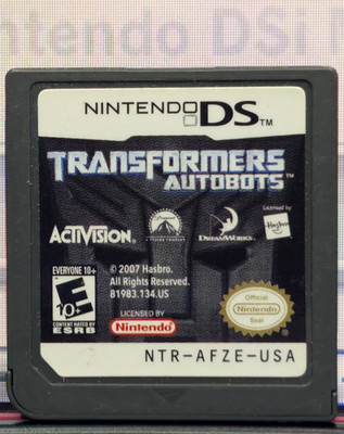 Transformers Autobots for (Nintendo DS, 2007) Cartridge Only Tested