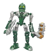 LEGO Bionicle: Toa Inika: 8731: Toa Kongu + 3 Blue Balls