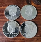 1993, 98, 09, 13 Silver Proof Kennedy Half Dollar 4 Coin Set 90% DCAM