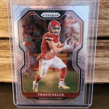 2020 Panini Prizm Travis Kelce #122 Kansas City Chiefs Football Card
