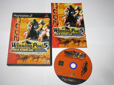 Winning Post 5 Maximum 2002 (Japanese) Playstation 2 PS2 Japan import US Seller