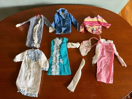 New ListingVintage 1960s Barbie Francie Clothing Lot All Tagged