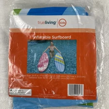 Kids Inflatable Surfboard Pool Float 50.5 inches Long Beach Water Toy Raft