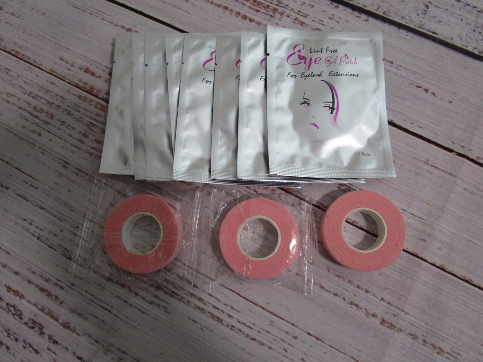 New Mixed Lot Eyelash Extension Practice Training Supplies Mannequin Head