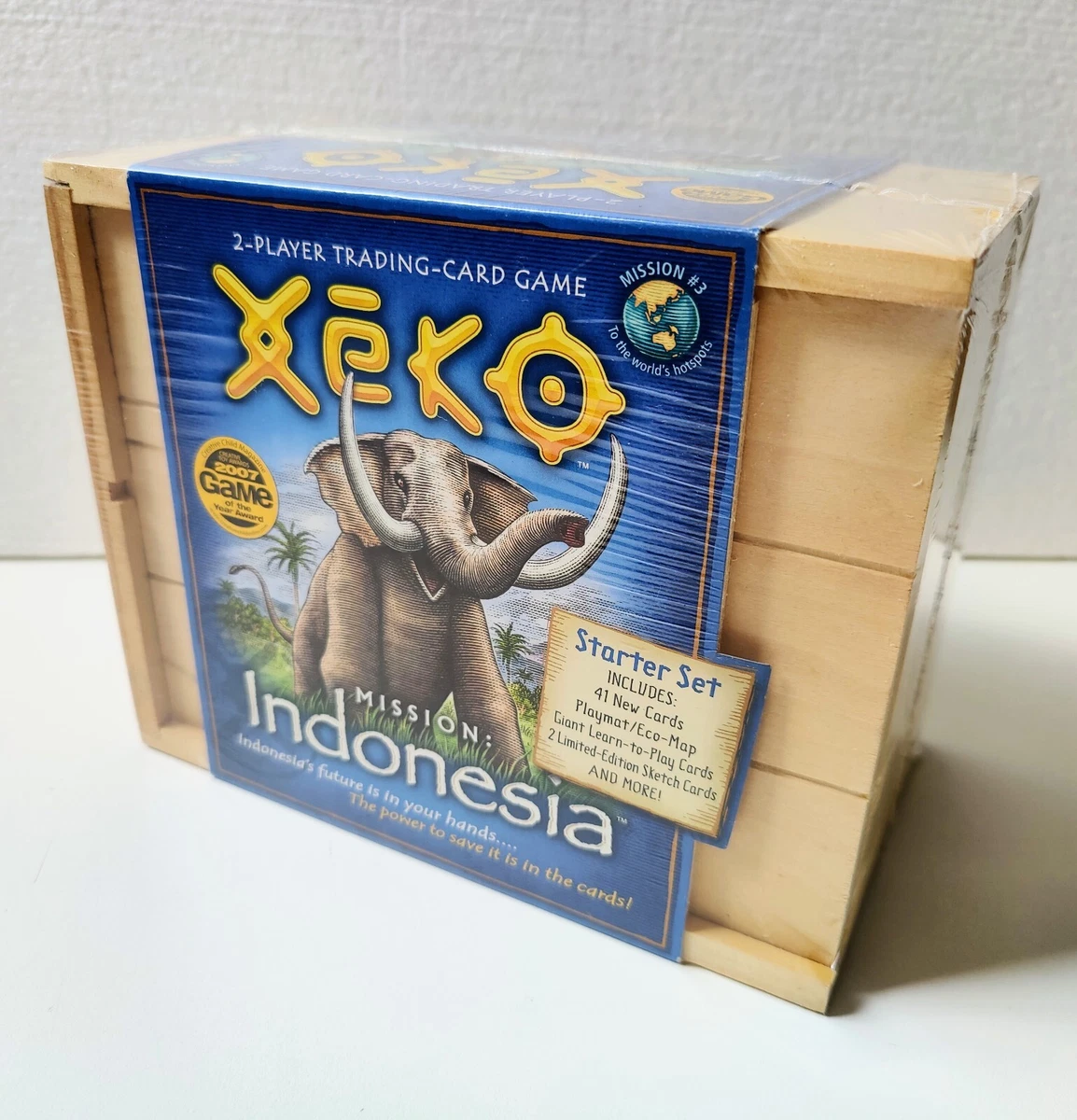 XEKO - Mission: Indonesia - 2-Player Trading Card Game - Starter Set Box - NEW