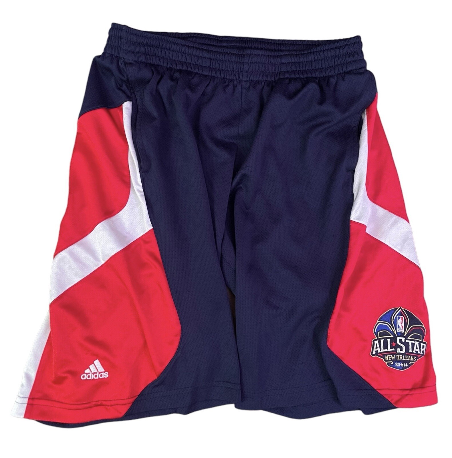 SHORTS ADIDAS 100% AUTÉNTICOS PARA HOMBRE TALLA M 2014 NBA ALL STAR GAME NUEVA ORLEANS-image