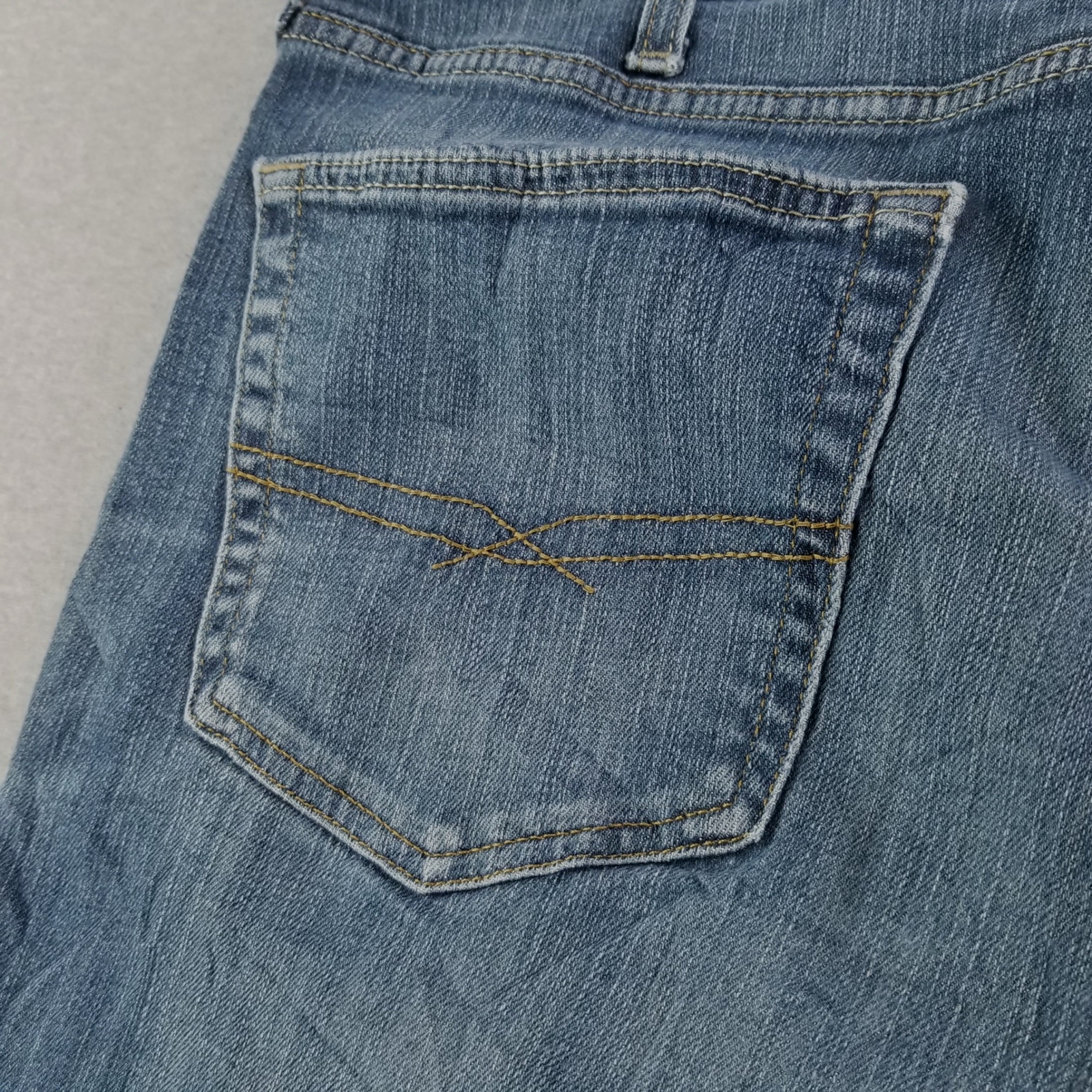 Mens Levi Signatures Athletic Dark Wash Blue Jeans *See Photo for measurements* thumbnail 10