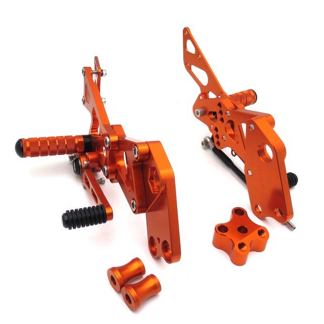 Foot Bracket pegs Rear set Footrest For KTM RC 390 Duke 20132020 2019