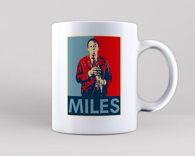 Miles Davis Vogel Tasse Geschenkidee Jazz Musik Portrait Bebop Band Tee Kaffeetasse