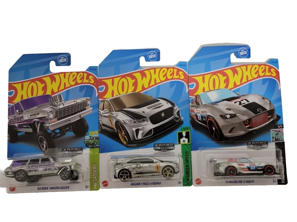 (Hot Wheels) (Zamacs) Lote 9 Coches (Bronco) (Miata) Pagani (Jaguar) (Porsche) Jeep Foto 3 de 4