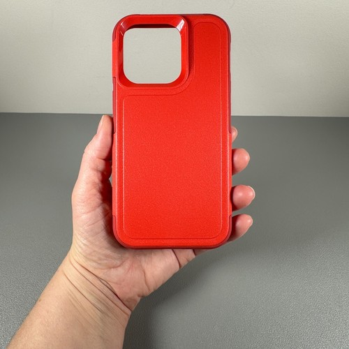 Case for iPhone 14 Pro - Adventurous Red | Dual Layer | Magnetic | Wrist Strap - Picture 7 of 17