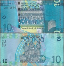SAMOA P39b B114b 10 TALA 2017 @ Ebanknoteshop