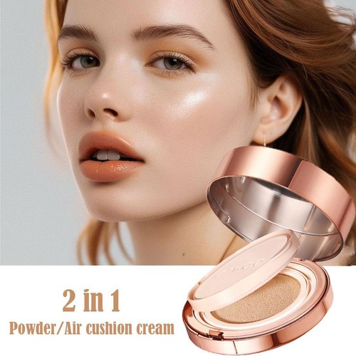 2-in-1 pressed powder air cushion waterproof long-lasting concealer SDG1 AF Q3Q9 - Picture 5 of 21