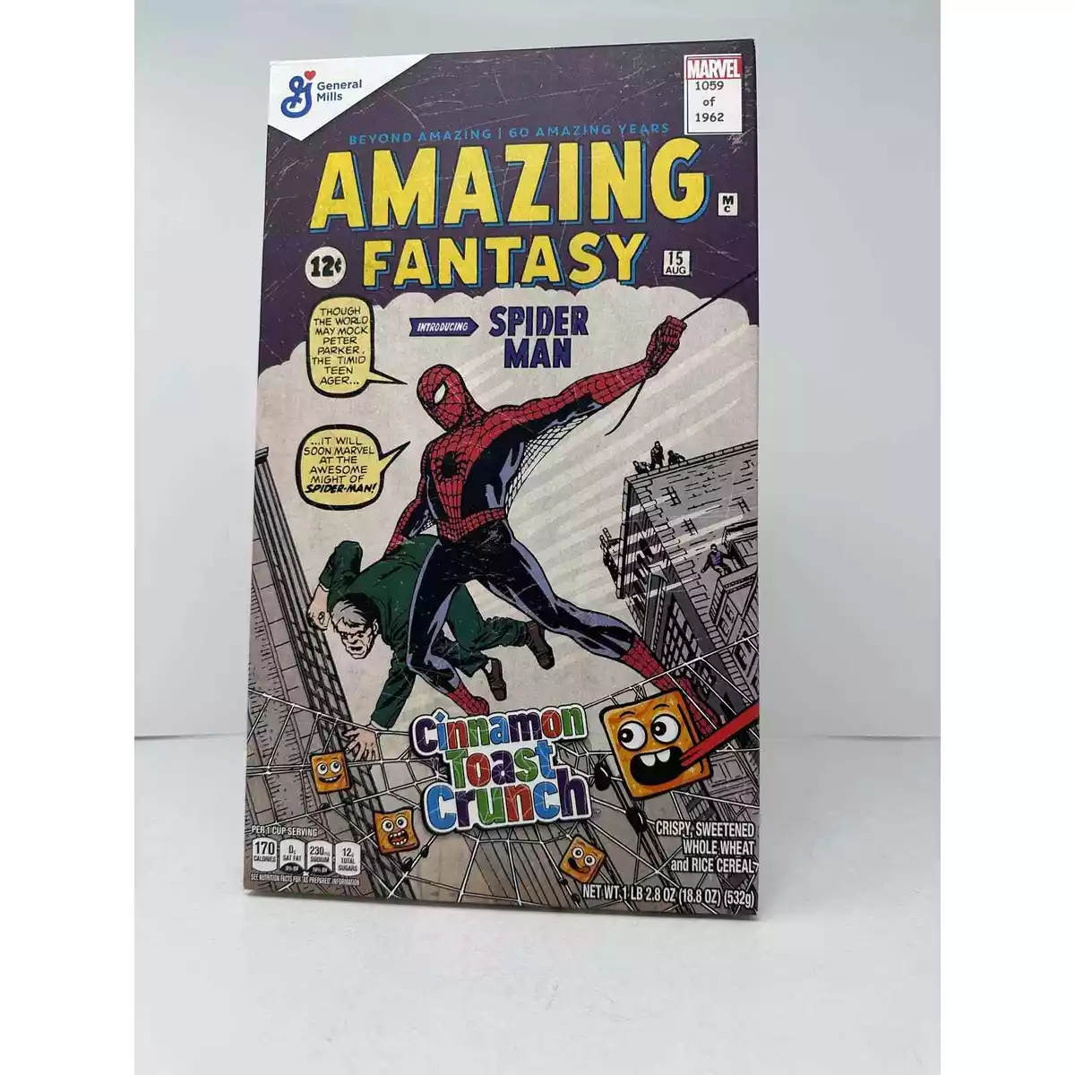 Cinnamon Toast Crunch, Marvel release 'The Amazing Spider-Man'  limited-edition collectible box