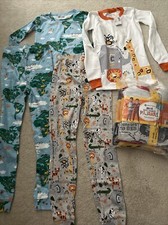 NWT 12 Pieces Pajama Member  s Mark, TCP Truck,animal SZ 6 Boy Long Sleeve Pants