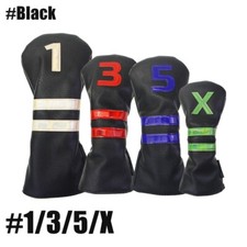 Colorful Stripes Golf Club Headcover for Driver/Fairway Wood/Hybrid 135X Choice