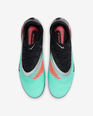 Size 7.5 - Nike Phantom 6 Elite AG Low Chrome Black for sale