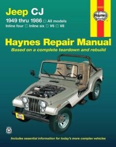 Repair Manual-Base Haynes 50020