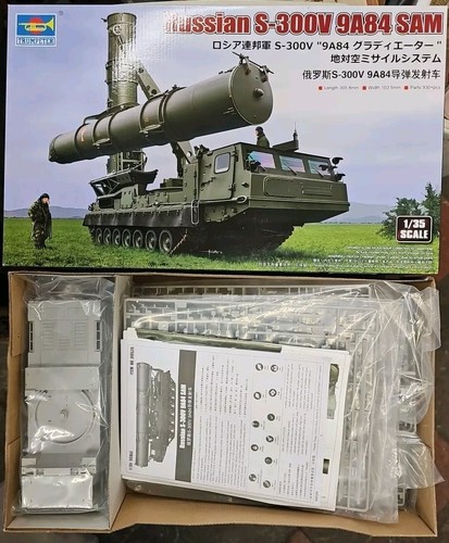 Maquette Trumpeter S-300V 9A84 SAM - 1/35 - Réf 09520 - Neuf