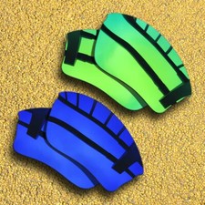 2Pairs Polarized Lenses Replacement for-Oakley Half Jacket XLJ-Green Violet Blue