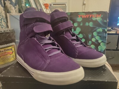 SUPRA SOCIETY PERFORATED PURPLE! - Main Image