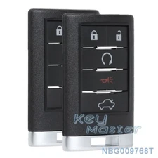 2 for Cadillac CTS 2008-2014 DTS SRX STS Smart Keyless Remote Key Fob OUC6000066