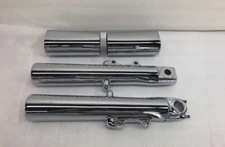 Harley Road King 2000-2013 Chrome Lower Slider Fork Legs With Covers OUTRIGHT