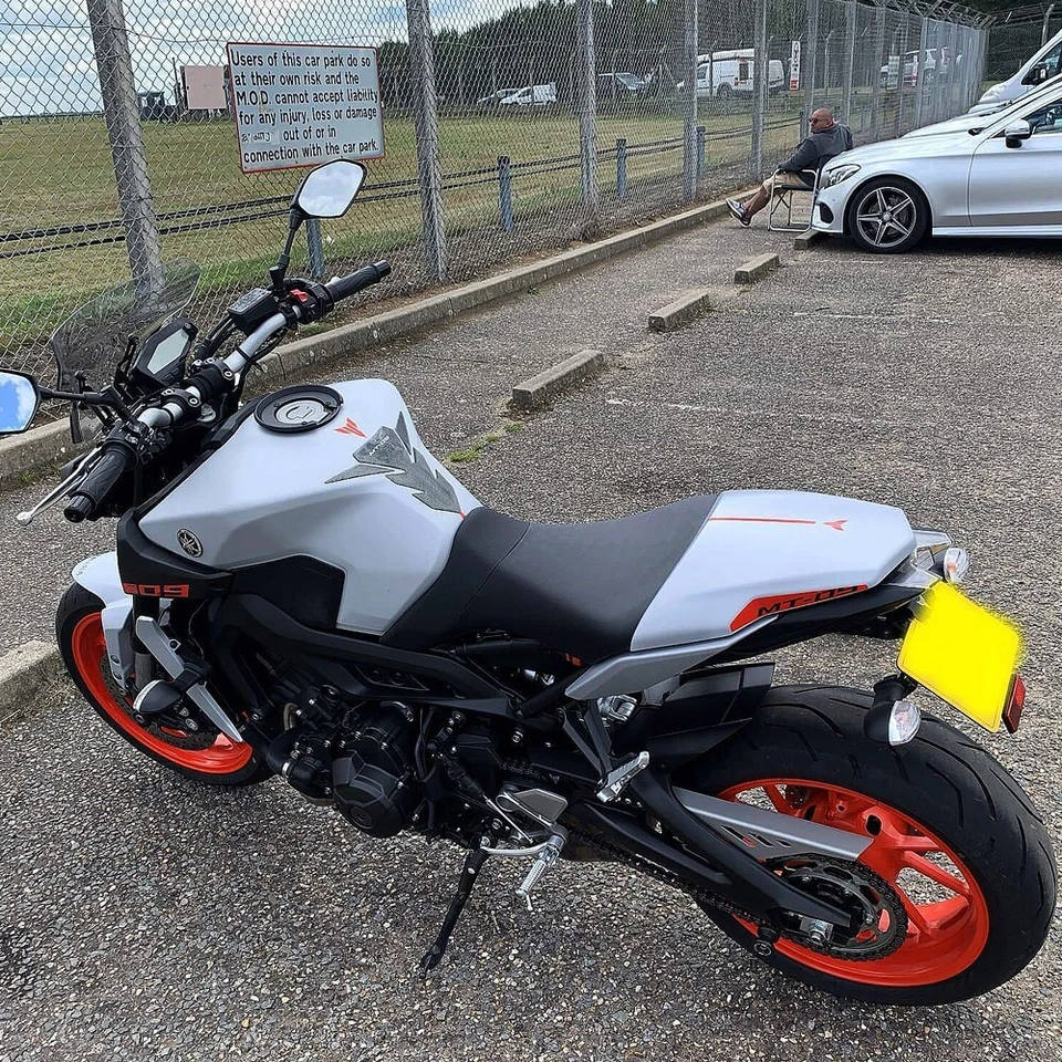 Cubierta de asiento trasero con capucha de pasajero para Yamaha MT-09 MT09 FZ09 2017-2020 Foto 2 de 4