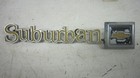 1973-1988 SQUAREBODY GMC CHEVY CHEVROLET REAR TAIL GATE BARN DOOR EMBLEM GM #5