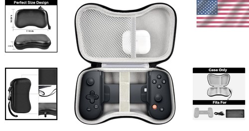 Lightweight Zipper Case for Backbone One Gaming Controller - 7.16x2.08x4.48 - Picture 2 of 9