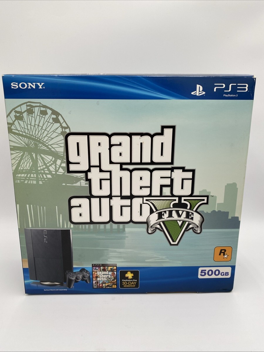 BOX ONLY Sony Playstation 3 Grand Theft Auto V Slip And Box