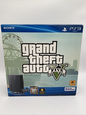 Buy Sony Playstation 3 Super Slim Grand Theft Auto V 500GB Black