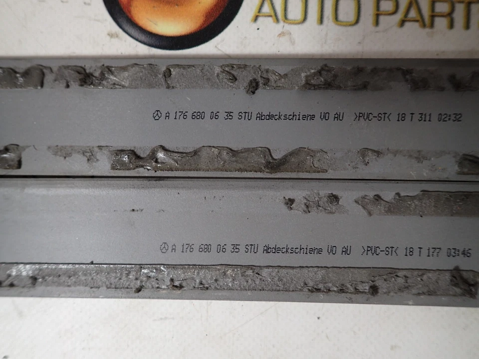 2014 -2019 MERCEDES CLA45 AMG W117 DOOR SILL TRIM COVER PANEL FRONT SET OF 2 Foto 4 de 4