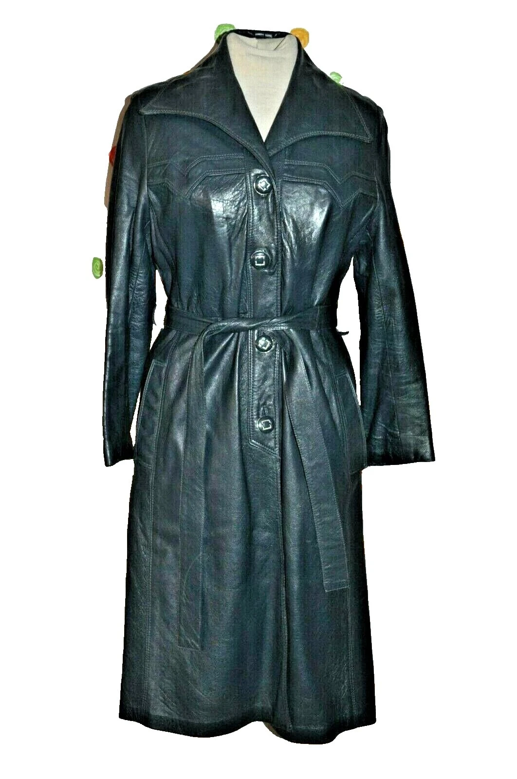 Hippy Leather Vintage Clothing for Women's Regular Size 10 Women's Size