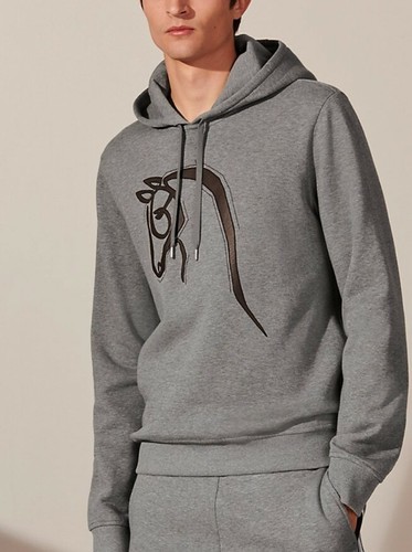 HERMES Men Hooded Sweater Size XL (Free 