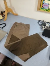 Cabela's outdoor gear men's hunting pants size 48 REG. w/ 30 inseam tan/brown