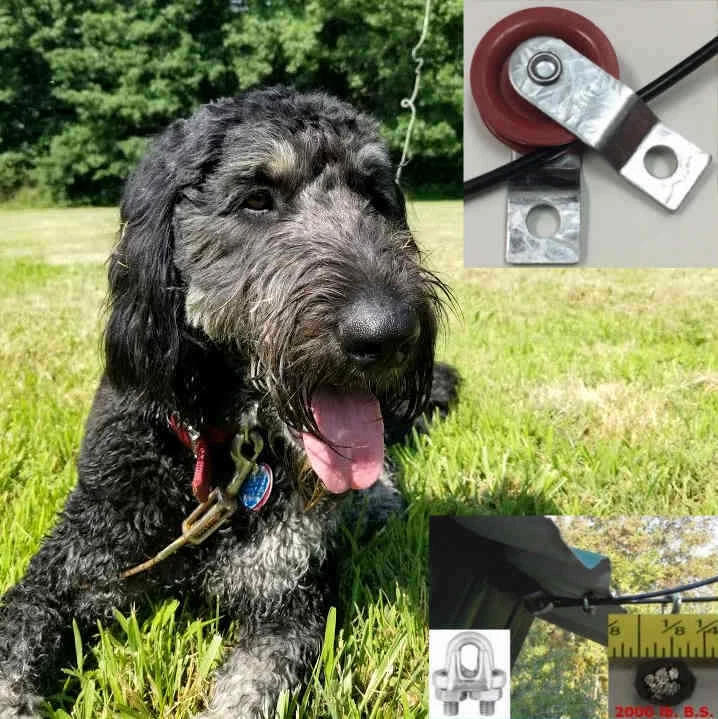 Best dog cheap run cable