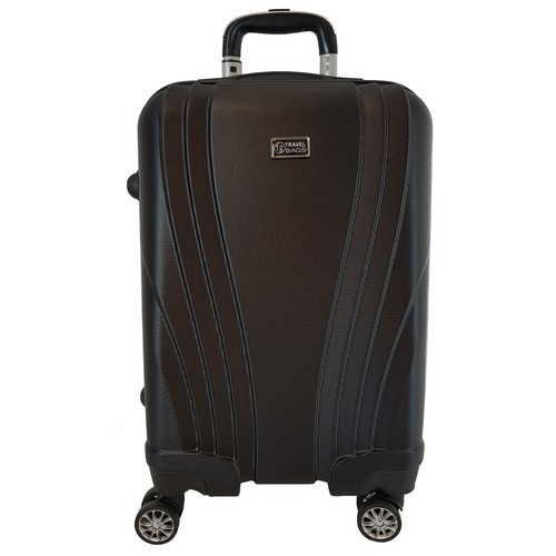 Valigia Trolley Bagaglio a Mano per Cabina Ryanair EasyJet Voli Low Cost  black | eBay