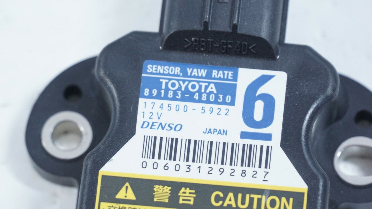 Lexus CT200h Toyota Camry Prius Yaris Corolla Yaw Rate