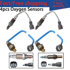 4pcs Front+Rear Oxygen Sensor For 10-14 Subaru Legacy Outback Tribeca 3.6L H6