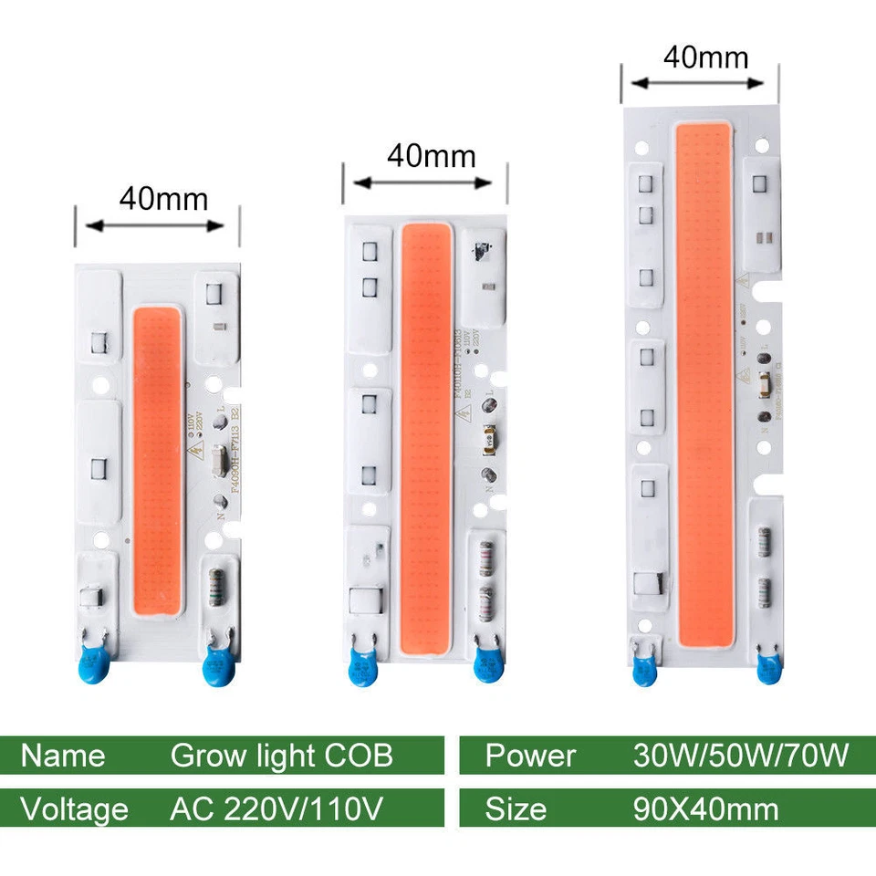 Full Spectrum LED Grows Light LED COB Chip For Hydroponic Greenhouse Plant - Image 3 of 4
