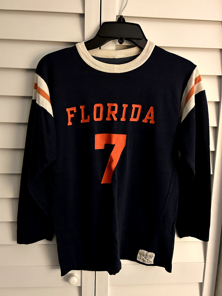 Vintage 197172 John Reaves University of Florida Gators Football “7
