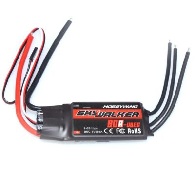 F17834 Hobbywing SkyWalker UBEC 80A BEC 2-6S Lipo Speed Controller Brushless ESC